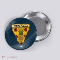 Pineapple Peperoni Pizza Button thumb 0