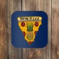 Pineapple Peperoni Pizza Coaster thumb 0