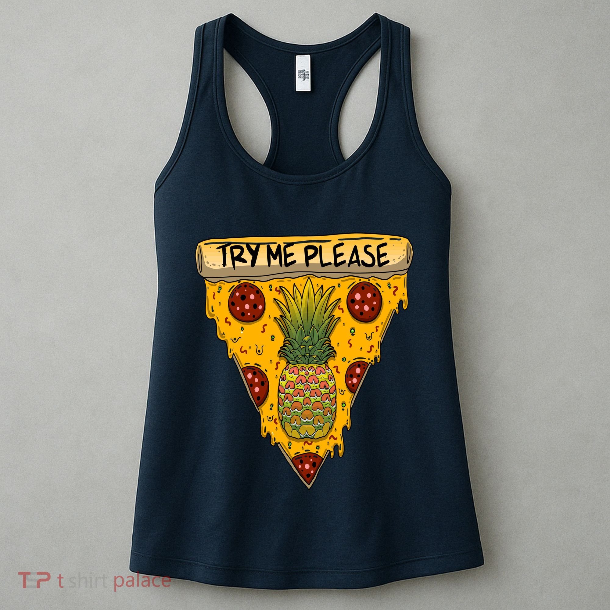 Pineapple Peperoni Pizza Women's Tank Top