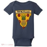Pineapple Peperoni Pizza Baby Bodysuit thumb 0