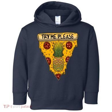 Pineapple Peperoni Pizza Toddler Hoodie