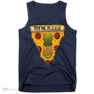 Pineapple Peperoni Pizza Tank Top