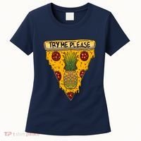 Pineapple Peperoni Pizza Women's T-Shirt thumb 0