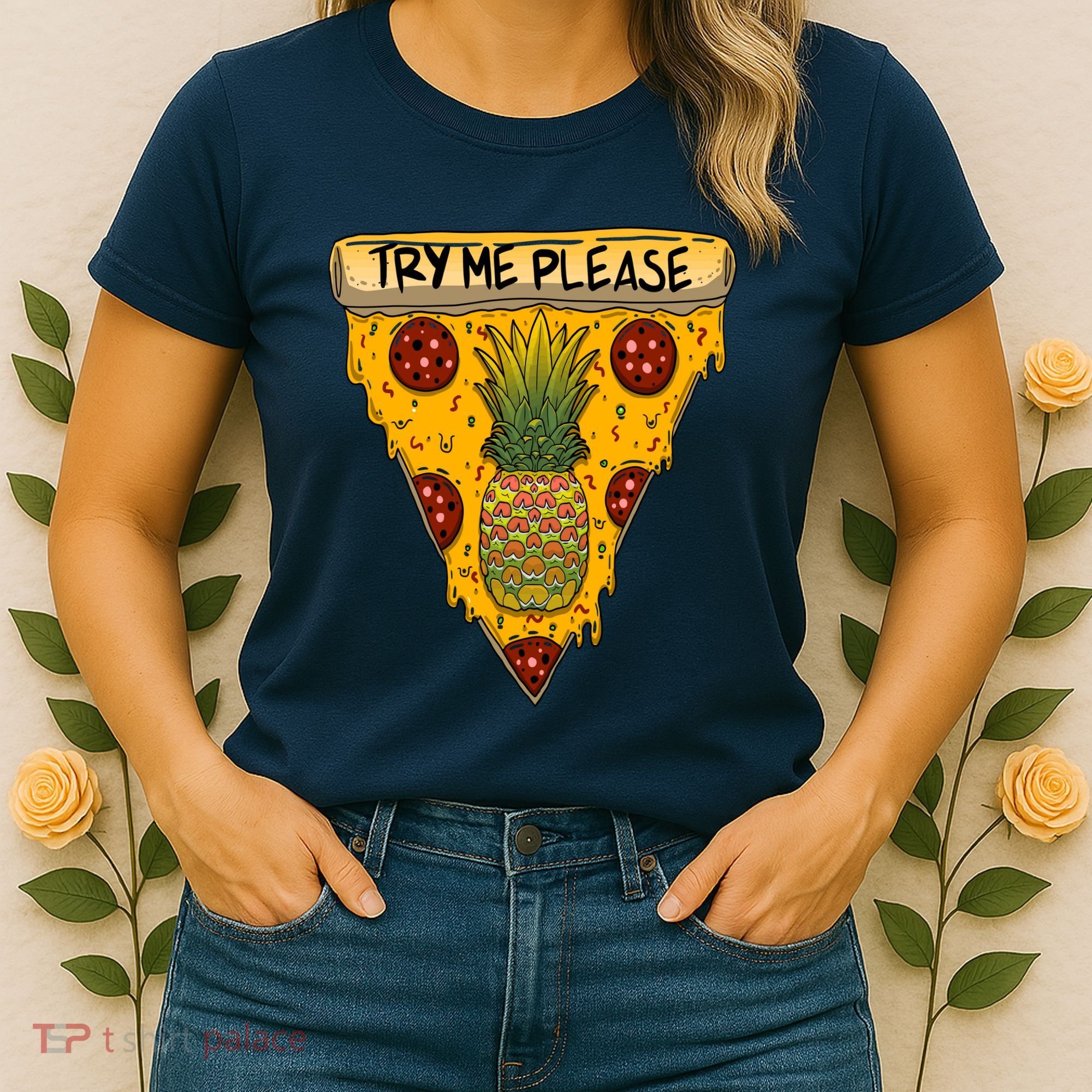 Pineapple Peperoni Pizza Women's T-Shirt