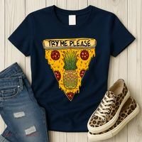 Pineapple Peperoni Pizza Women's T-Shirt thumb 3