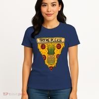 Pineapple Peperoni Pizza Women's T-Shirt thumb 4