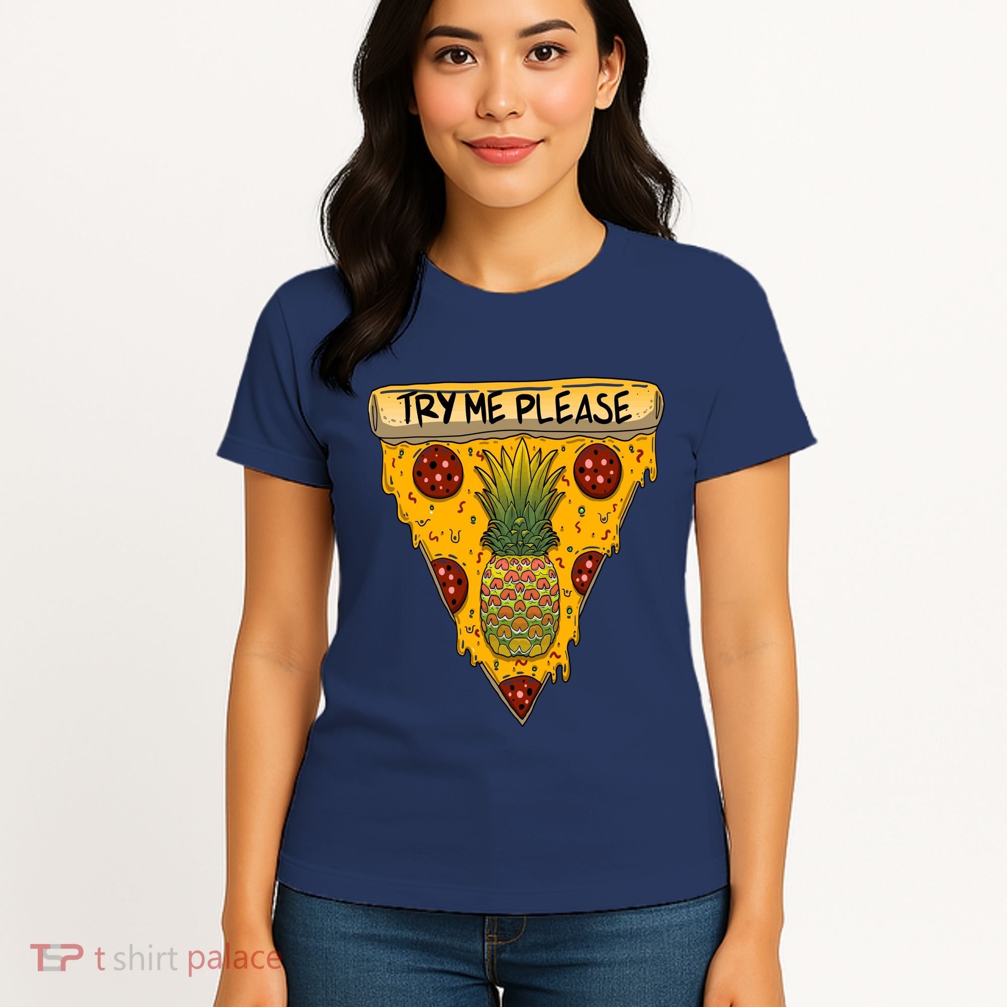Pineapple Peperoni Pizza Women's T-Shirt