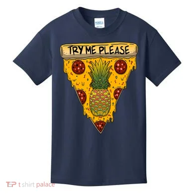 Pineapple Peperoni Pizza Kids T-Shirt