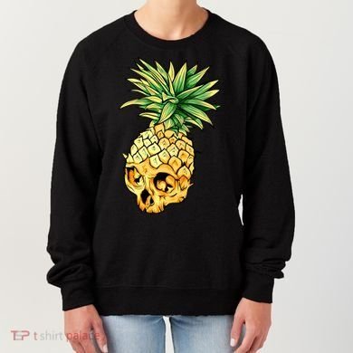  Pineapple Skull Women's Sweatshirt