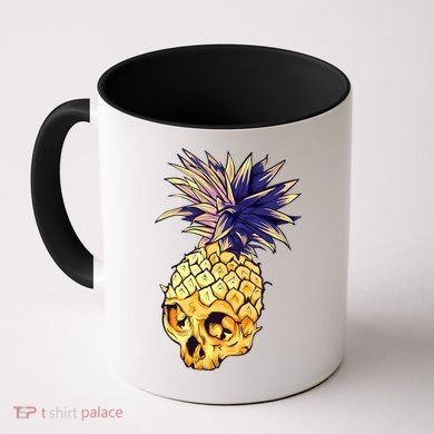  Pineapple Skull Coffee Mug