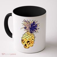  Pineapple Skull Coffee Mug thumb 0