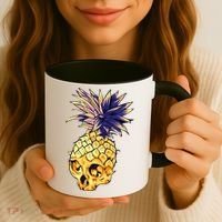  Pineapple Skull Coffee Mug thumb 3