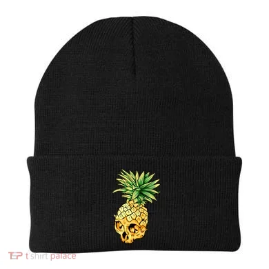 Pineapple Skull Beanie