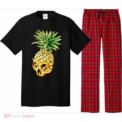  Pineapple Skull Pajama Set
