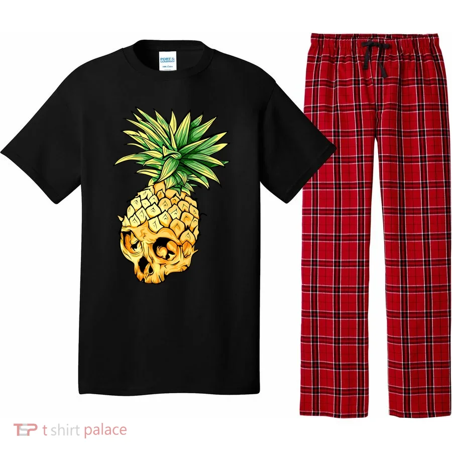  Pineapple Skull Pajama Set