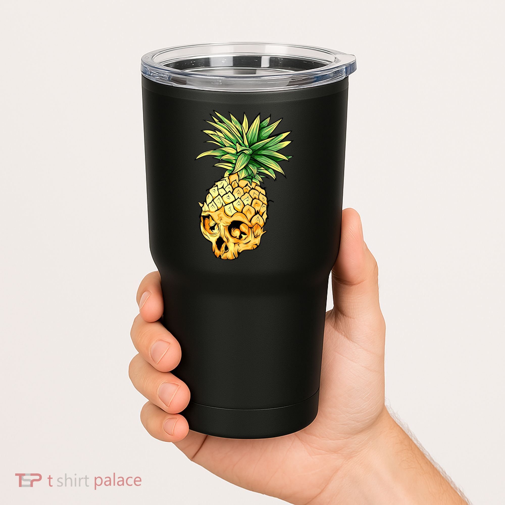  Pineapple Skull Tumbler