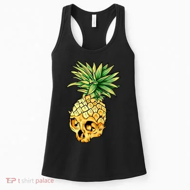 Pineapple Skull Women's Tank Top