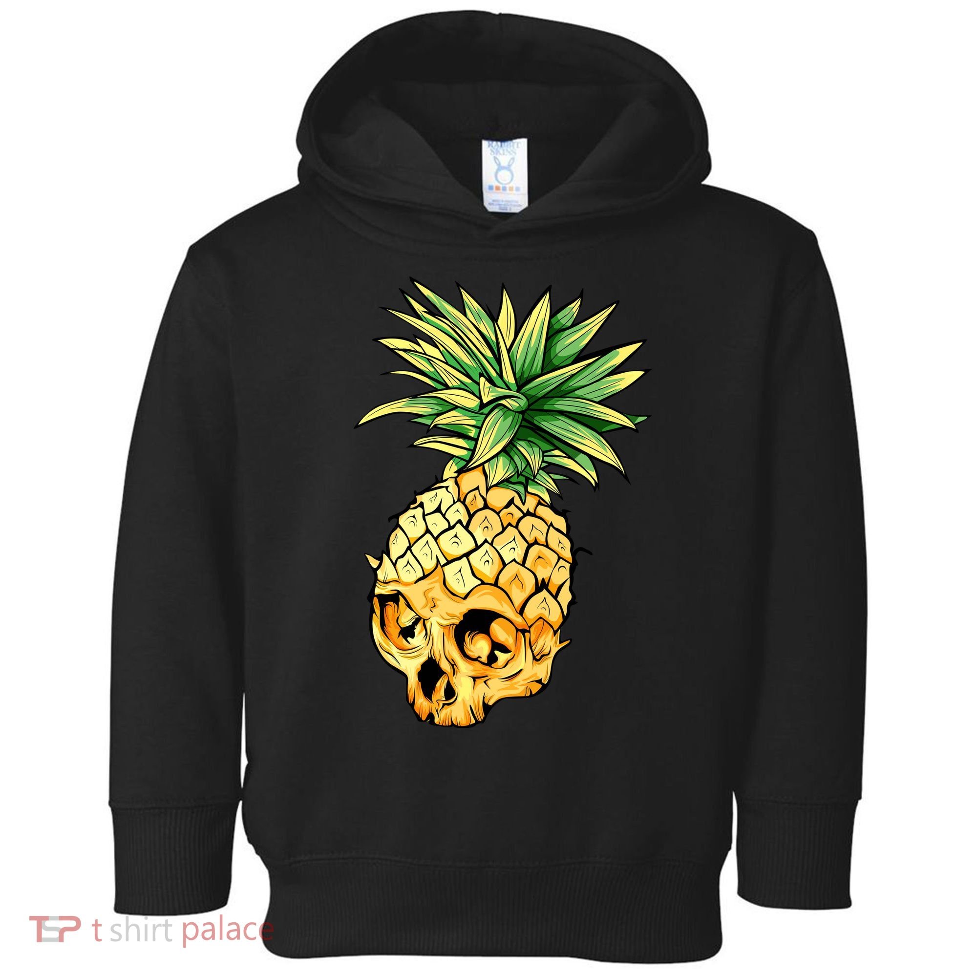  Pineapple Skull Toddler Hoodie