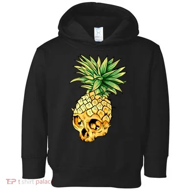 Pineapple Skull Toddler Hoodie