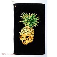  Pineapple Skull Golf Towel thumb 0