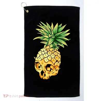  Pineapple Skull Golf Towel