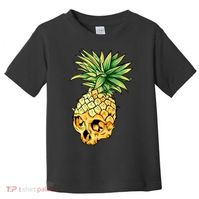 Pineapple Skull Toddler T-Shirt