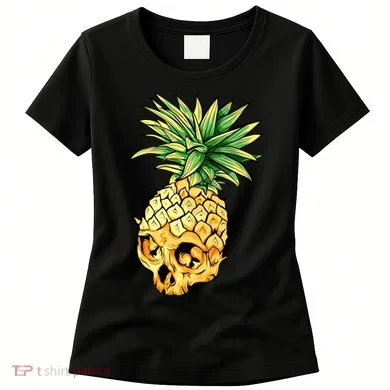 Pineapple Skull Women's T-Shirt