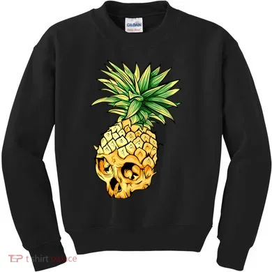  Pineapple Skull Kids Sweatshirt