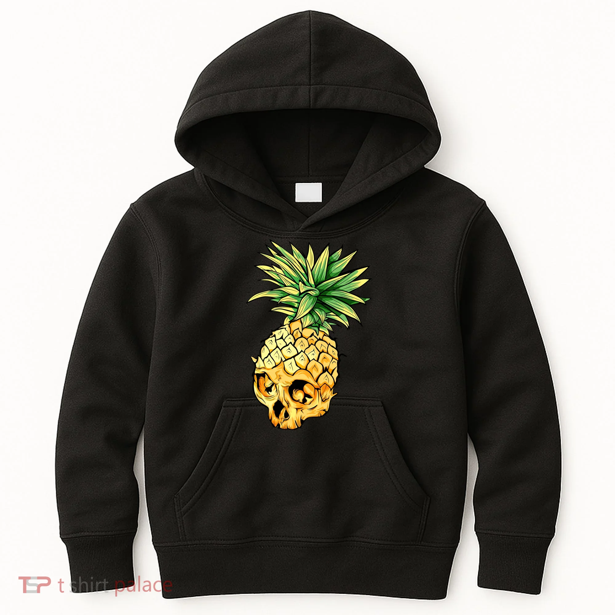  Pineapple Skull Kids Hoodie