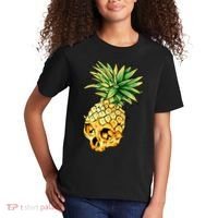  Pineapple Skull Kids T-Shirt thumb 2