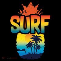 Pineapple Summer Surf Tote Bag thumb 4