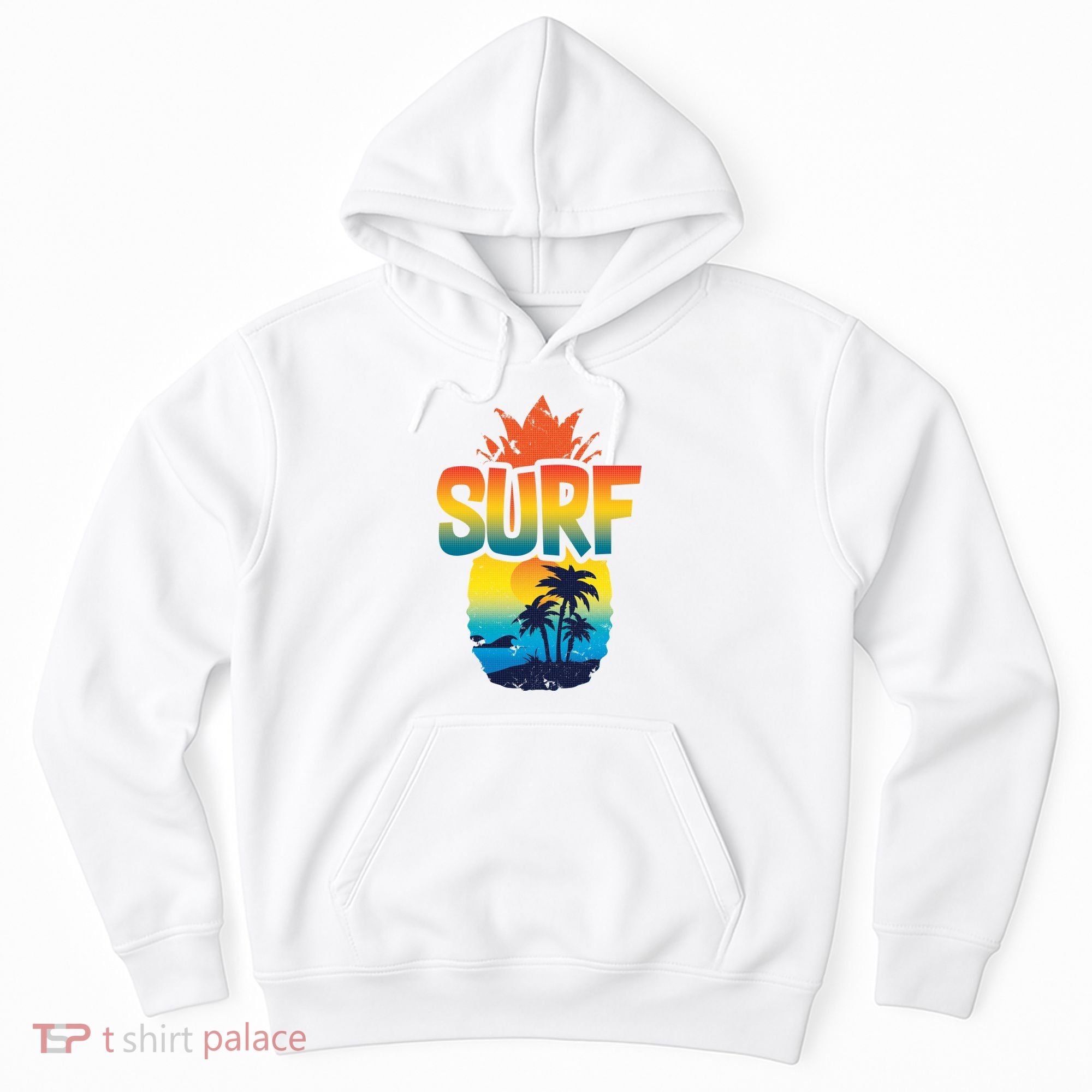 Pineapple Summer Surf Hoodie