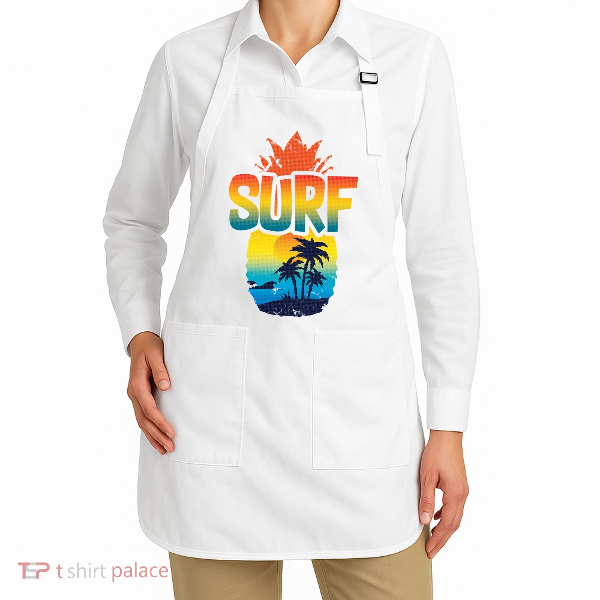 Pineapple Summer Surf Apron