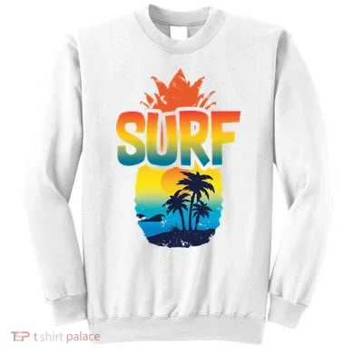 Pineapple Summer Surf Sweatshirt