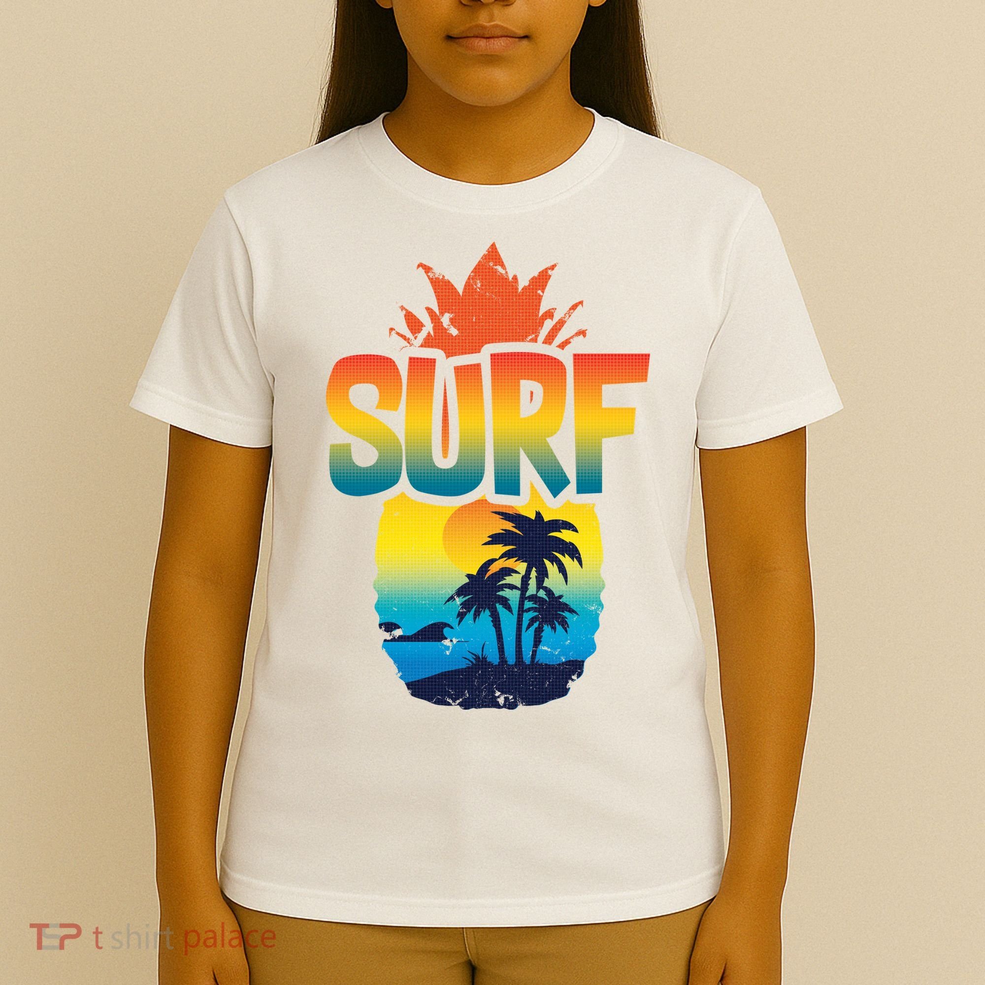 Pineapple Summer Surf T-Shirt
