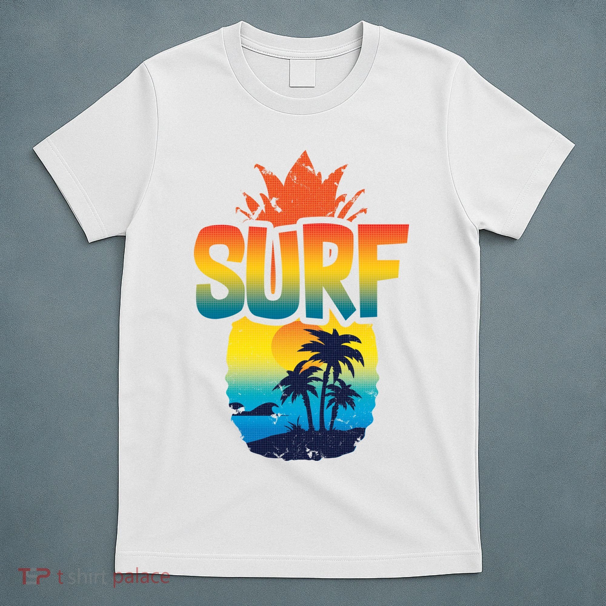 Pineapple Summer Surf T-Shirt