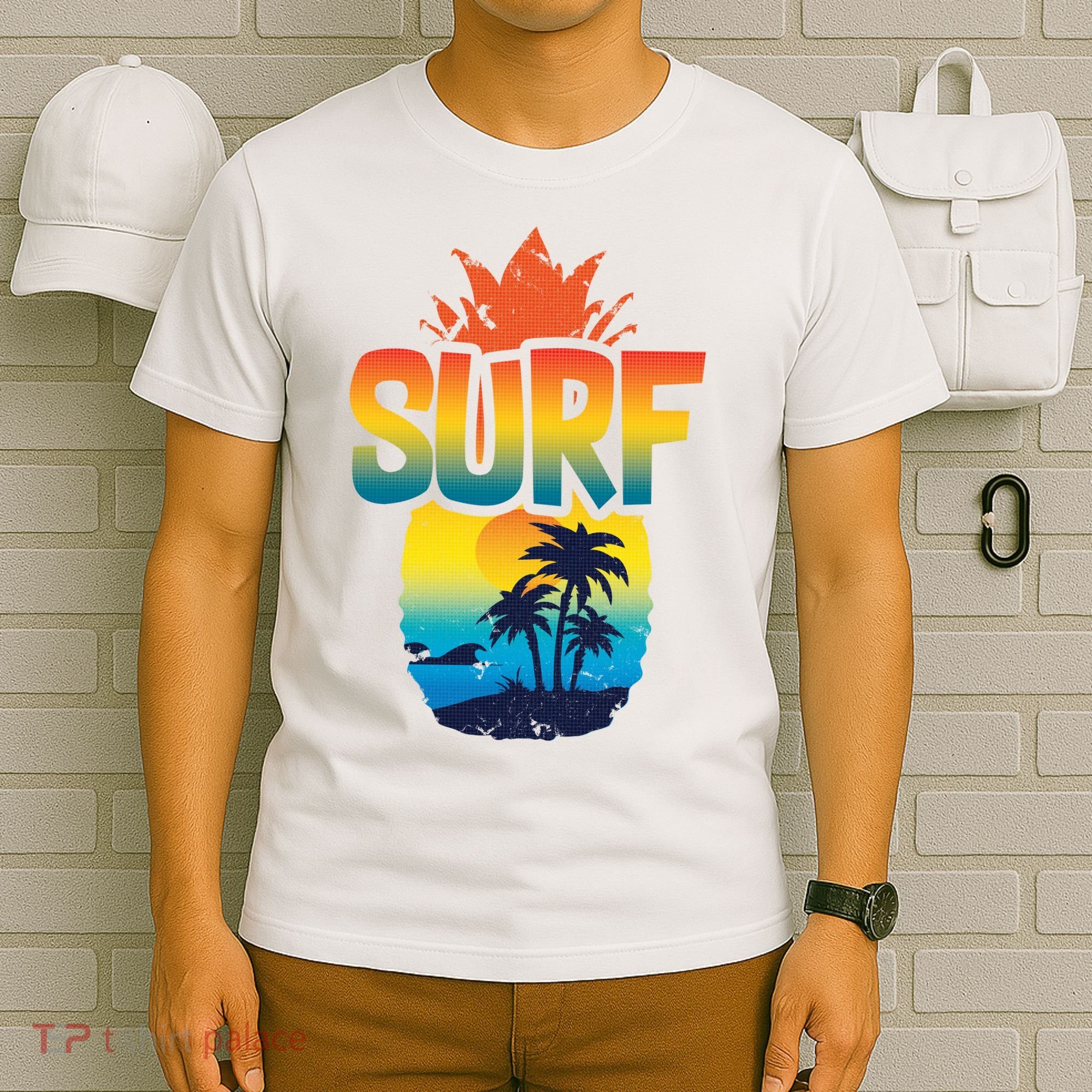 Pineapple Summer Surf T-Shirt