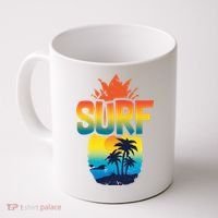 Pineapple Summer Surf Coffee Mug thumb 0