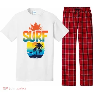 Pineapple Summer Surf Pajama Set