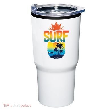 Pineapple Summer Surf Tumbler