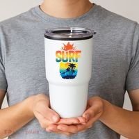 Pineapple Summer Surf Tumbler thumb 2