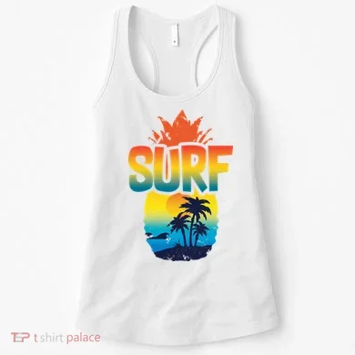 Pineapple Summer Surf Women's Tank Top