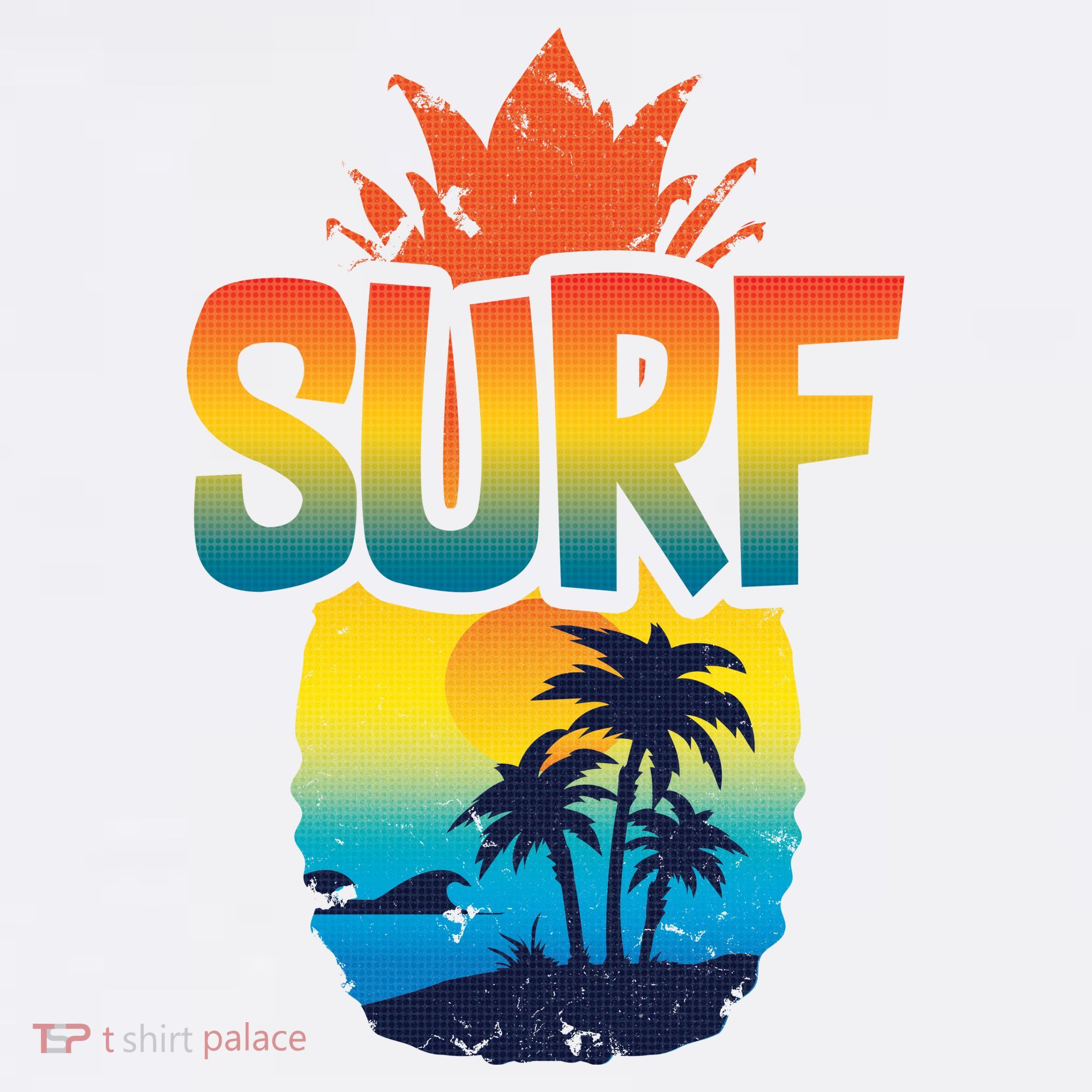 Pineapple Summer Surf Women's Tank Top
