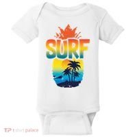 Pineapple Summer Surf Baby Bodysuit thumb 0