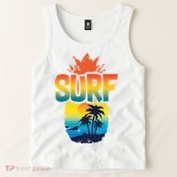 Pineapple Summer Surf Tank Top thumb 2