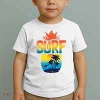 Pineapple Summer Surf Toddler T-Shirt thumb 2