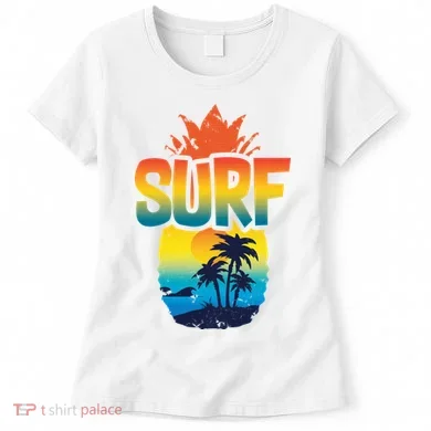Pineapple Summer Surf Women's T-Shirt