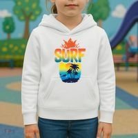 Pineapple Summer Surf Kids Hoodie thumb 3