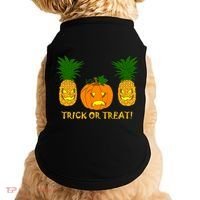Pineapple Vs. Pumpkin Jack O Lantern Doggie Tank thumb 0