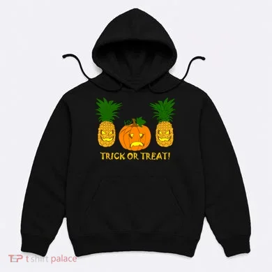 Pineapple Vs. Pumpkin Jack O Lantern Hoodie